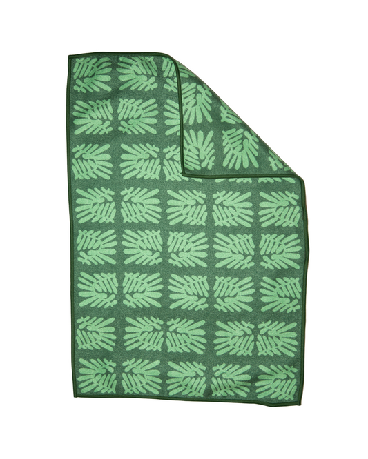 Green Kupukupu Mini Towel