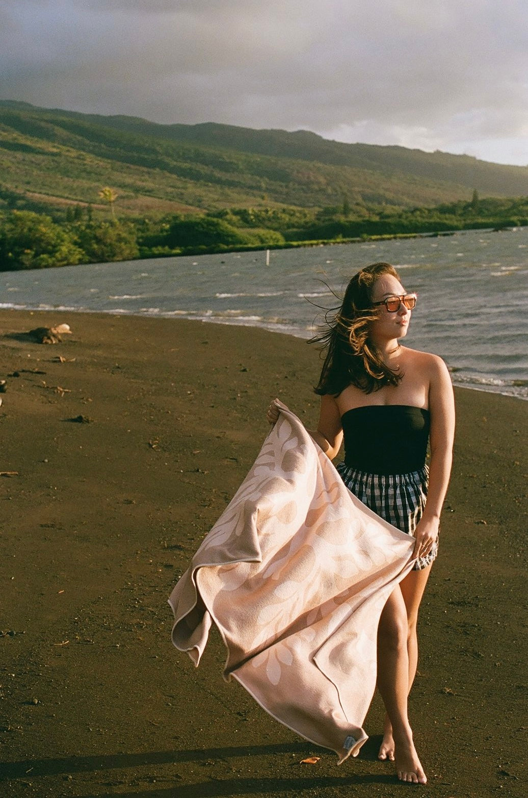 Sand Protea Quilt Towel