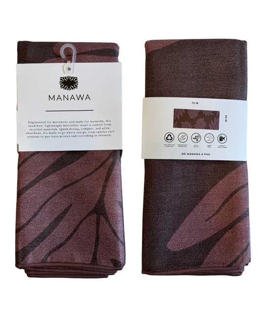 Espresso Lau ‘Ulu Towel