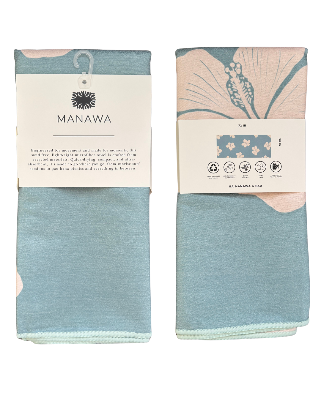 Sky Hibiscus Towel