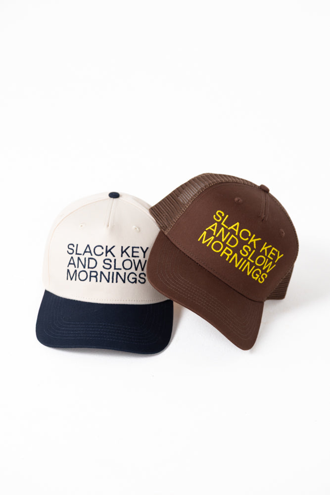 Slack Key & Slow Mornings Hat